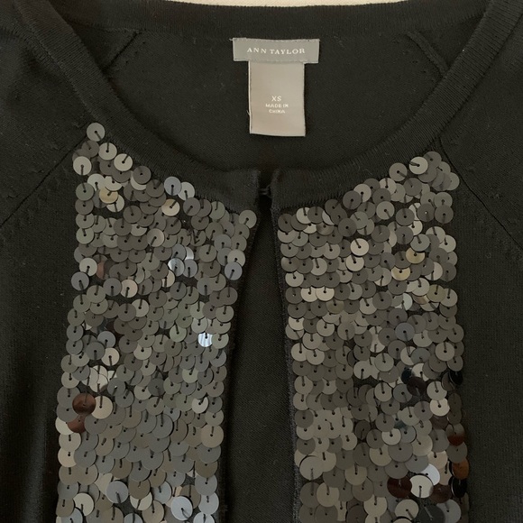 NWOT Ann Taylor sequin sweater.  XS - Picture 4 of 15